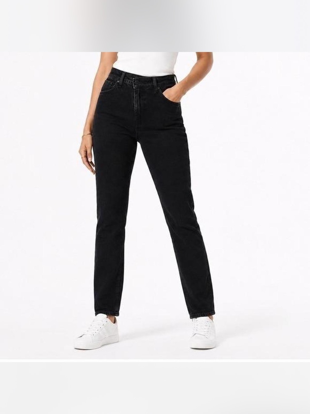 Abercrombie & Fitch slim straight Black Women's Jeans